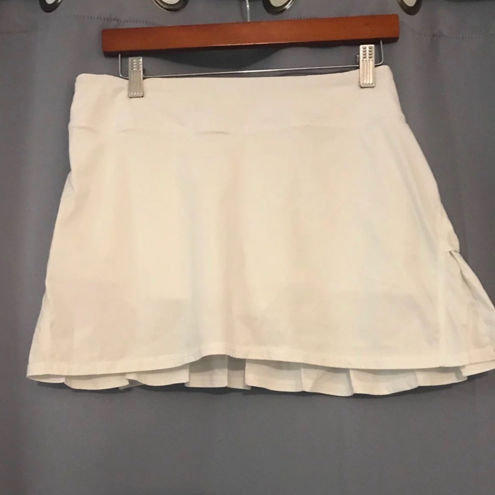 Lululemon White Tennis Skort
